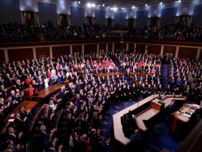 Pidato Trump di Kongres: Tarif, Ekonomi, dan Agenda Politik yang Kontroversial