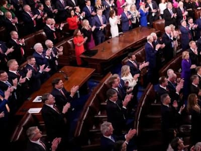 Pidato Trump Soroti Tarif Tinggi dan Tantangan Ekonomi AS Saat Ini