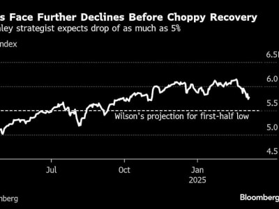 Risiko Penurunan Saham AS hingga 20% karena Tarif dan Pengeluaran Fiskal