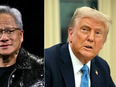 CEO Nvidia Bertemu Trump Bahas Tarif Chip dan Tantangan AI di Pasar Global