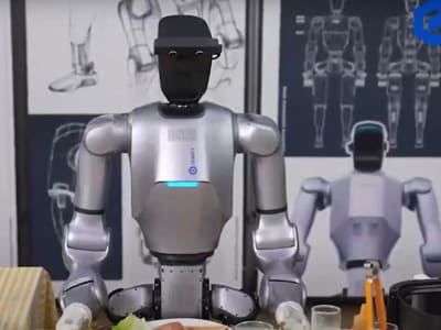 Dobot Atom Robot Humanoid Pertama, Asisten Dapur Pintar yang Canggih