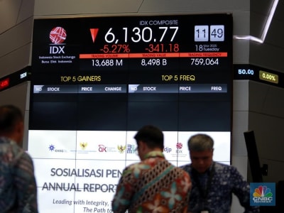 IHSG Bangkit Setelah Turun Tajam, Investor Asing Jual Saham Signifikan