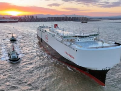 China Bangun Kapal Raksasa untuk Dorong Ekspor Mobil dan Kontrol Logistik Global