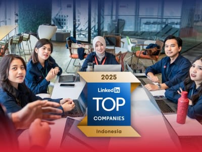 Telkom Raih Penghargaan LinkedIn Top Companies 2025 untuk Pengembangan Karir