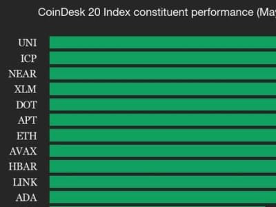 Indeks CoinDesk 20 Menguat, Semua Aset Kripto Catatkan Kenaikan Signifikan