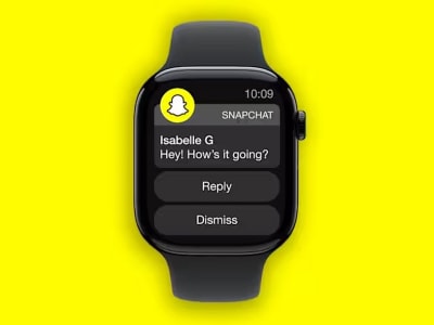 Snapchat Luncurkan Aplikasi Apple Watch untuk Balas Pesan Tanpa Kirim Foto