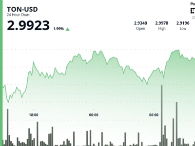 Harga TON Melonjak Lewati Rp 49.34 ribu ($3) Didukung Lonjakan Volume Perdagangan