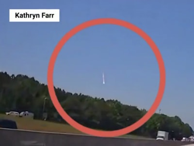 Meteor Raksasa Jatuh di Langit Amerika: Bola Api Hebohkan Warga