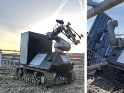 Robot LUMI Tingkatkan Kecepatan dan Keselamatan Instalasi Panel Surya di Australia