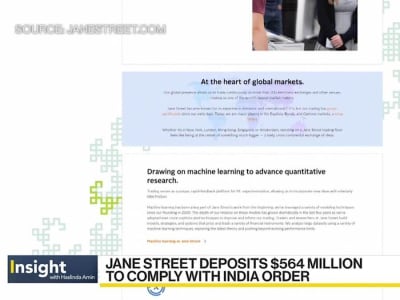 Jane Street Setor Rp 9.27 triliun ($564 Juta)  untuk Lanjutkan Perdagangan di India