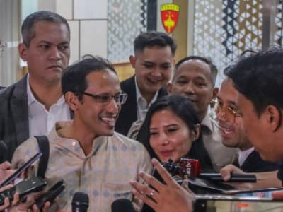 Nadiem Makarim Jalani Pemeriksaan Kasus Dugaan Korupsi Pengadaan Laptop Sekolah