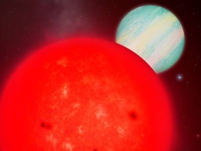Planet Gas Raksasa Mengorbit Bintang Kecil: Tantangan untuk Teori Planet