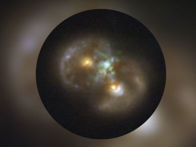 Penemuan Galaksi Infinity Menguak Lubang Hitam Supermasif Primordial
