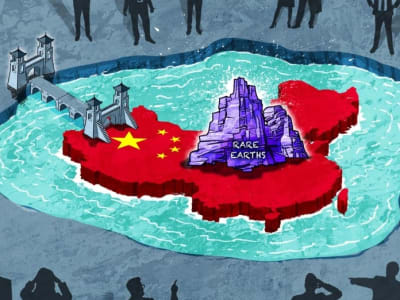 Usaha AS Rebut Kembali Pasokan Unsur Tanah Jarang dari China