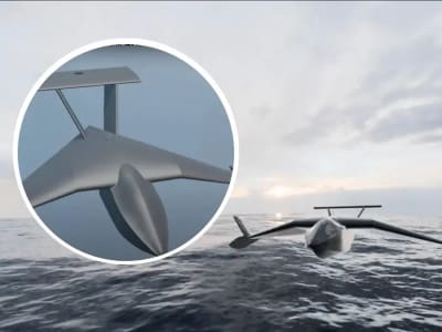 Drone Sea-Skimming TALAY: Inovasi AI untuk Misi Laut Otonom Multiguna