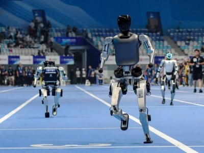 China Gelar World Humanoid Robot Games, Wujudkan Robot Bersaing di Lapangan Olahraga