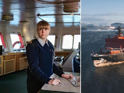 Marina Starovoitova, Kapten Wanita Pertama Kapal Pemecah Es Nuklir Rusia