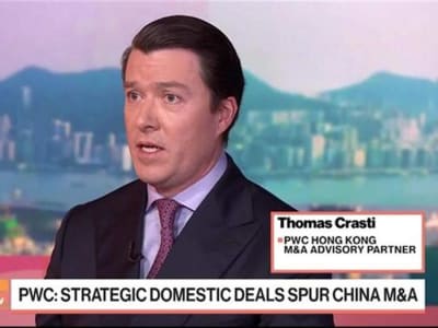 Nilai Transaksi M&A China Naik 45% Didukung Sentimen Pasar yang Membaik