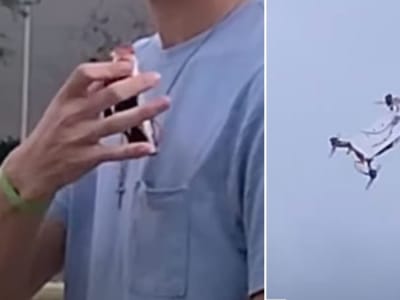 Drone Lipat Mikro Texas A&M: Siap Terbang Sekali Lempar, Stabil dan Praktis