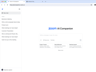 Zoom Perbarui Fitur AI untuk Rapat Lintas Platform dan Avatar Realistis