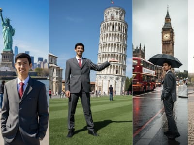 Cara Mudah Membuat Foto Liburan di Landmark Dunia dengan Gemini AI