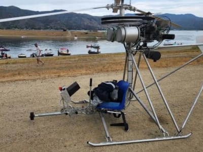 Mark Rumsey dan Mirocopter SCH-2A: Helikopter Ultralight untuk Penerbangan Pribadi yang Praktis