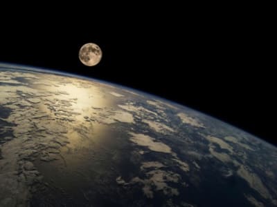 Bulan Berkarat Karena Partikel Oksigen dari Atmosfer Bumi