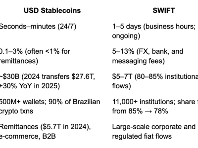 Bagaimana Stablecoin USD Menggantikan SWIFT dalam Pembayaran Lintas Batas
