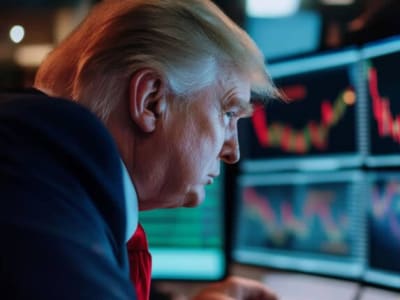 Pasar Crypto Terpuruk Rp 12.66 triliun ($770 Juta)  Terdampak Ancaman Tarif Trump ke China
