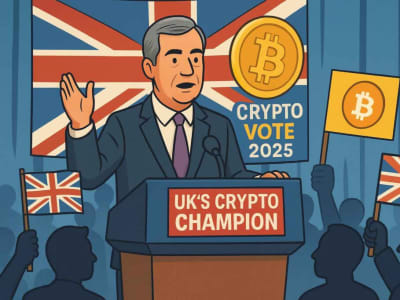 Nigel Farage Usulkan Cadangan Bitcoin £5 Miliar dan Pajak Kripto 10% di Inggris