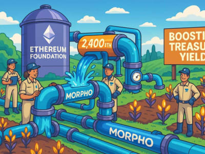 Ethereum Foundation Gunakan Morpho untuk Maksimalkan Hasil Treasury DeFi