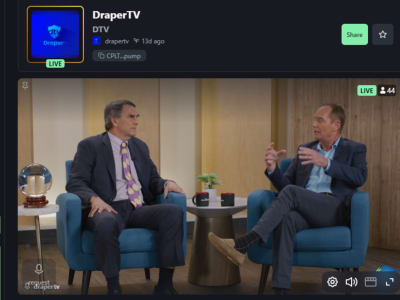 Tim Draper Luncurkan DraperTV di Pump.fun, Buka Peluang Besar Meme Coin
