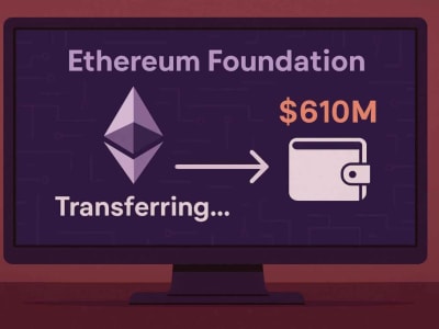 Ethereum Foundation Pindahkan 610 Juta Dolar ETH ke Dompet Baru untuk Strategi DeFi