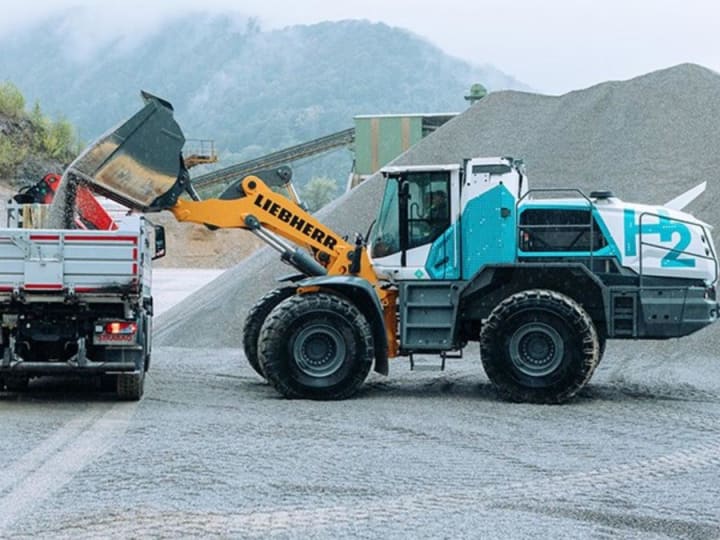 Penggali roda bertenaga hidrogen pertama di dunia untuk menghemat 100 ton metrik CO2 setiap tahun.