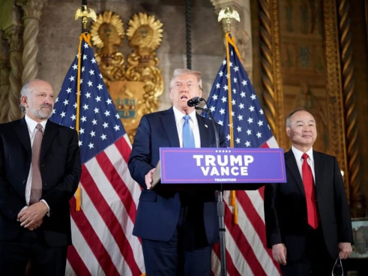 SoftBank Berjanji Investasi Rp 1.64 quadriliun ($100 Miliar)  di AS pada Acara Trump