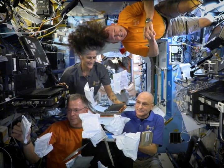 Kembalinya astronot NASA dari stasiun luar angkasa ditunda lagi hingga akhir Maret.