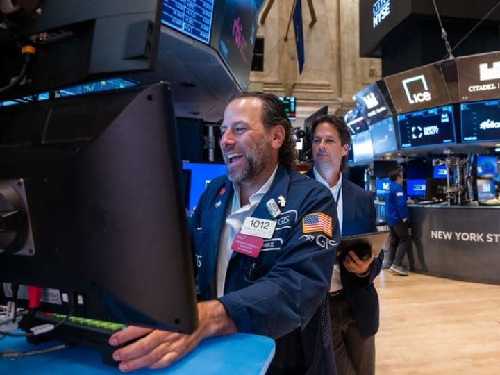 Dow rebound 200 poin seiring lonjakan saham Nvidia.