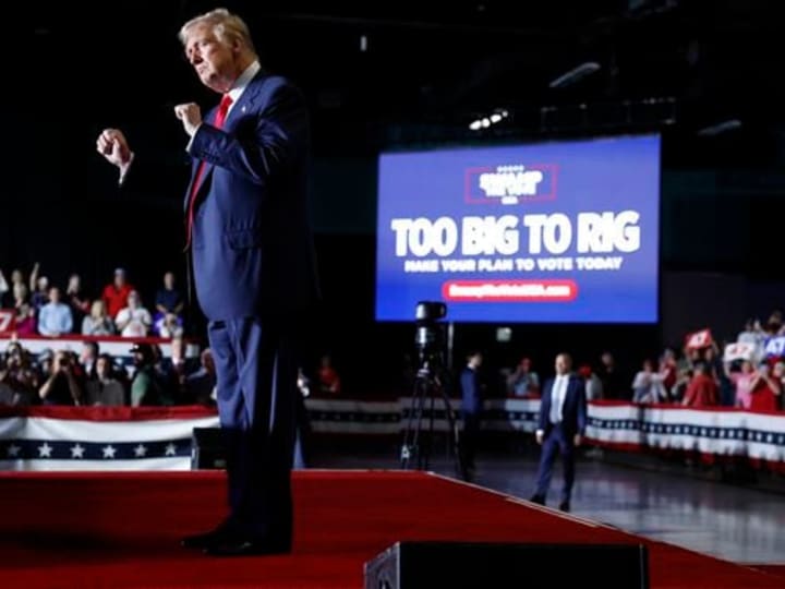 Peluang Polymarket Trump Sementara Menurun Setelah Wakilnya Menambahkan Taruhan pada Harris