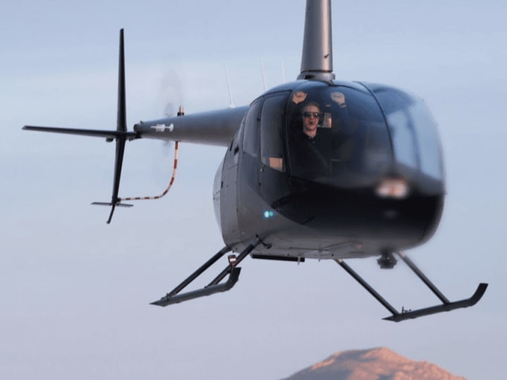 Pengambilan lepas landas sepenuhnya otomatis pertama di dunia dengan sekali gesekan jari diselesaikan oleh helikopter Skyryse.