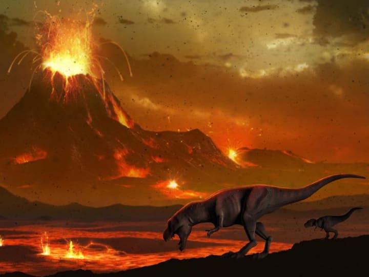 Studi Baru Menunjukkan Letusan Gunung Berapi Tidak Menyebabkan Kepunahan Dinosaurus