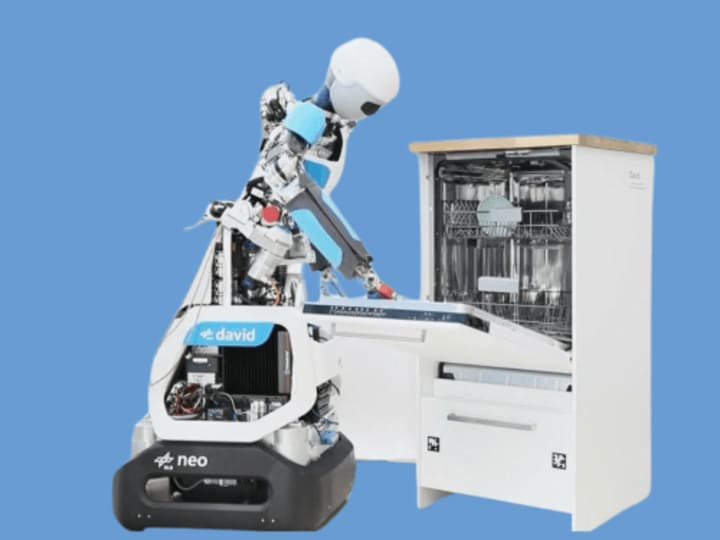 Robot ini menunjukkan 'kelincahan yang luar biasa' saat memuat mesin pencuci piring.