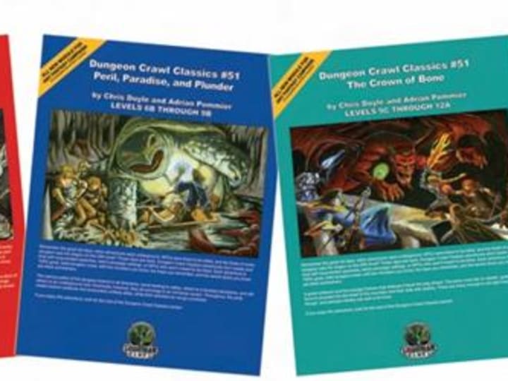Mulai Tahun 2025 Dengan Mengambil Lima Puluh Dungeon Crawl Classics Untuk Meja Anda