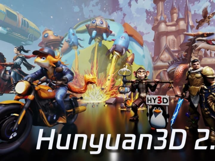 Tencent meningkatkan upaya AI global dengan sistem generasi 3D Hunyuan yang canggih.