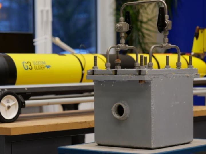 Gills buatan robot laut dalam membuka kekuatan berenang tanpa batas dengan oksigen dari air laut.