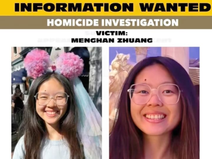 Zhuang Menghan dari CalArts adalah mahasiswa Cina terbaru yang dibunuh di AS.