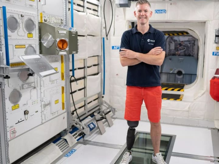 John McFall: Astronot penyandang disabilitas pertama di dunia yang disetujui untuk misi stasiun luar angkasa.