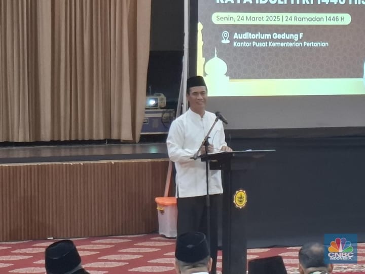 Mentan Putar Video, Prabowo Sebut Amran dan Zulhas 'Pahlawan Pangan'
