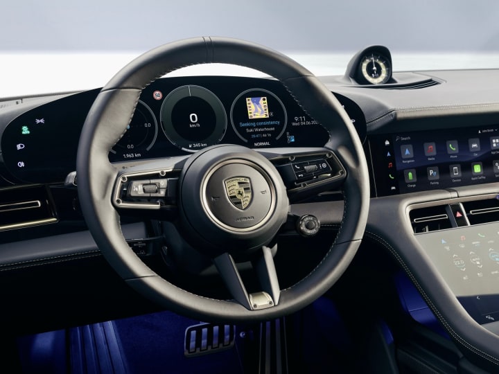Taycan Porsche berikutnya mendapatkan peningkatan infotainment — tetapi tidak ada CarPlay baru.