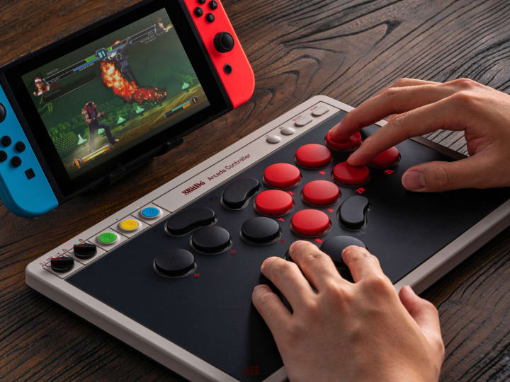 8BitDo Rilis Controller Arcade Rampin Leverless dengan Harga Terjangkau