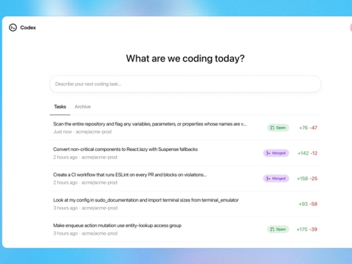 OpenAI Luncurkan Codex, Agen AI Pembantu Coding Terbaru yang Lebih Cepat dan Aman